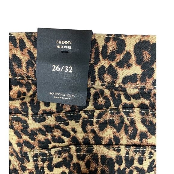 NWT Scotch & Soda Magical Altitudes Mid Rise Skinny Cargo Jeans - Picture 6 of 9